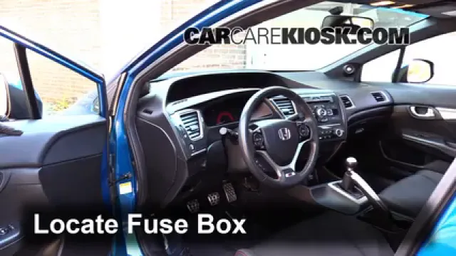 2013 Honda Civic Si 2.4L 4 Cyl. Sedan Fuse (Interior) Check